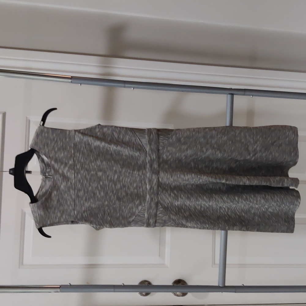 Dalia Gray Knit Dress